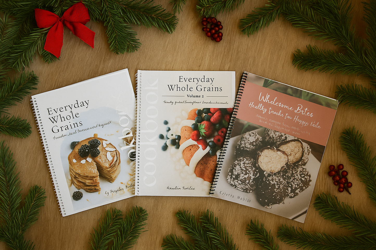 Cookbook Bundle VALUE SET - 3 Printed Books!