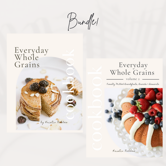 Everyday Whole Grains Vol. 1 & 2 Bundle | PRINTED